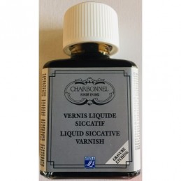 Vernice liquida essiccante Charbonnel, flacone 75 ml