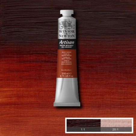 W&N Olio Artisan - 074 Terra di Siena bruciata