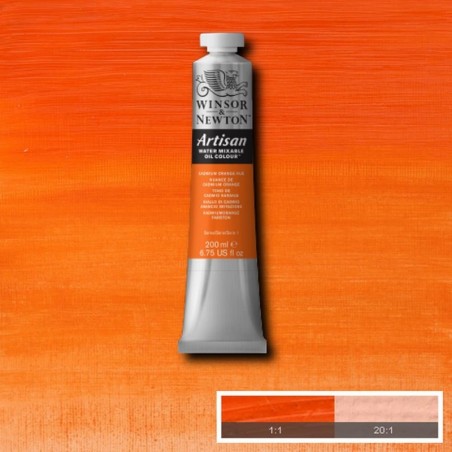 W&N Olio Artisan - 090 Giallo di cadmio arancio imitazione
