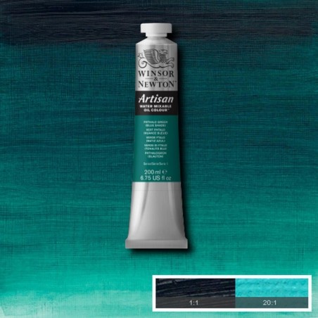 W&N Olio Artisan - 522 Verde di ftalo (tonalità blu)