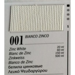 Ferrario Colori olio Van Dyck 150 ml - 01 Bianco zinco