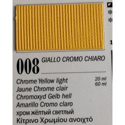 Colori olio Van Dyck 60 ml - 08 Giallo Cromo Chiaro