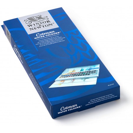 Cotman Studio Set Confezione 45 Mezzi Godet