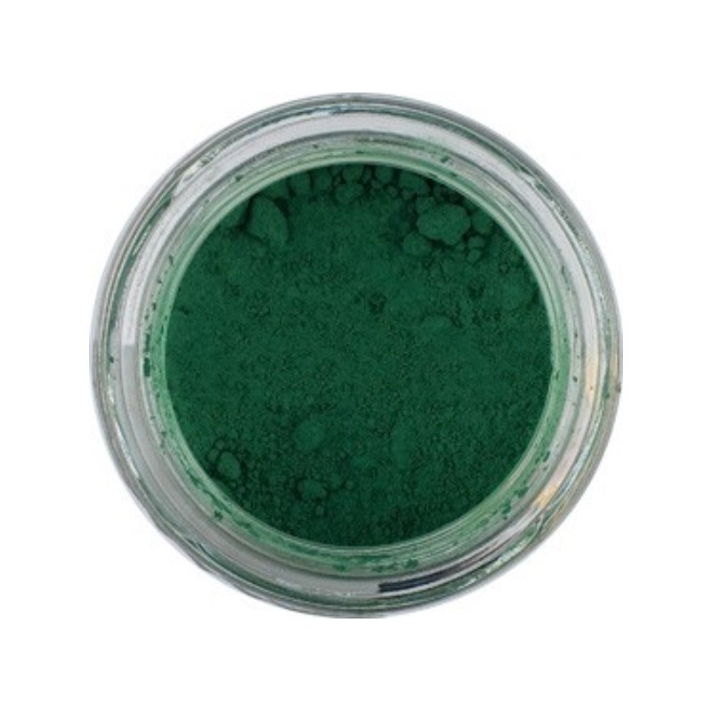 Pigmento Verde Cromo Vagone contenitore plastica da 1 kg Pigmento Verde Cromo Vagone contenitore plastica da 1 kg