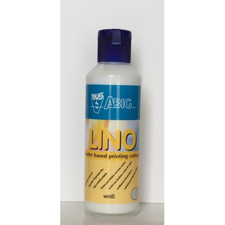 Abig inchiostro per linoleografia a base d'acqua 80 ml., Bianco