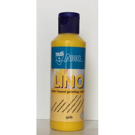 Abig inchiostro per linoleografia a base d'acqua 80 ml., Giallo