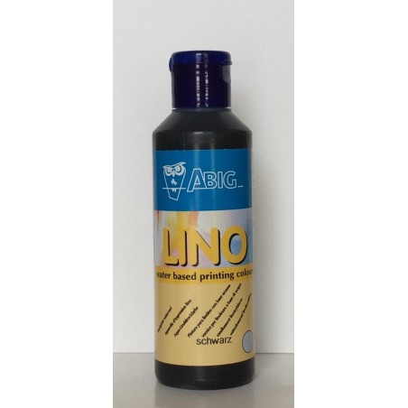 Abig inchiostro per linoleografia a base d'acqua 80 ml., Nero