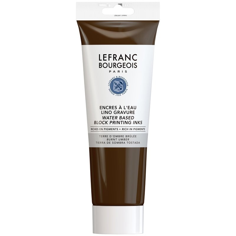 L&B C&CO Colori per Linoleografia 250 ml - Terra d'ombra bruciata