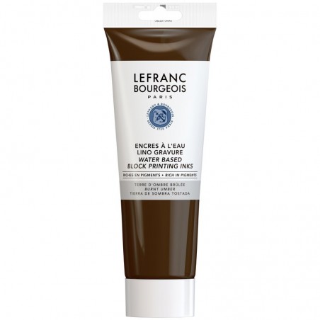 L&B C&CO Colori per Linoleografia 250 ml - Terra d'ombra bruciata