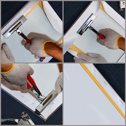 Pinza tenditela grande con ganasce da 12 cm