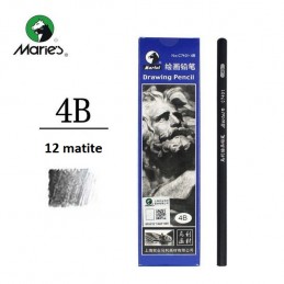 Marie's Matite professionali da disegno 4B, conf. 12pz
