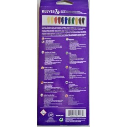Reeves colori ad olio Set da 12 tubi x 10ml retro imballo