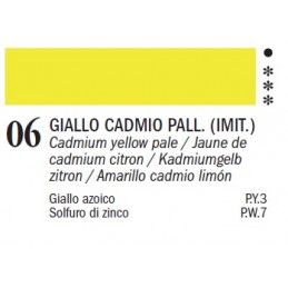 Colori ad olio Master-Ferrario, 60 ml - 06 Giallo cadmio pallido (imit.)
