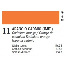 Colori ad olio Master-Ferrario, 60 ml - 11 Arancio Cadmio (imit.)