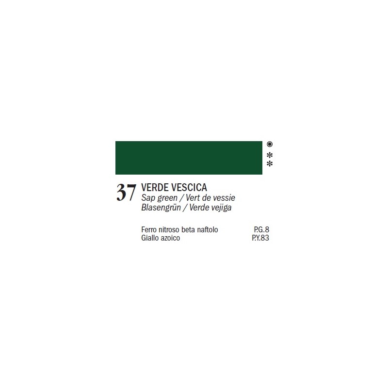 Colori ad olio Master-Ferrario, 60 ml - 37 Verde Vescica