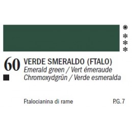 Ferrario Colori olio Van Dyck 150 ml - 60 Verde Smeraldo