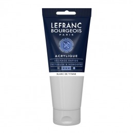 Acrilico Fine Lefranc&Bourgeois, 200 ml, Bianco di titanio