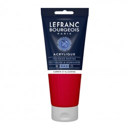 Acrilico Fine Lefranc&Bourgeois, 200 ml, Carminio d'alizarina
