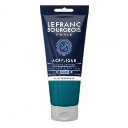 Acrilico Fine Lefranc&Bourgeois, 200 ml, Blu turchese