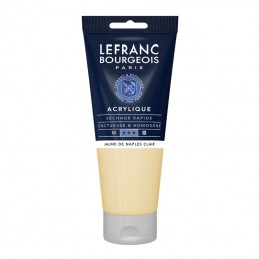 Acrilico Fine Lefranc&Bourgeois, 200 ml, Giallo di Napoli chiaro