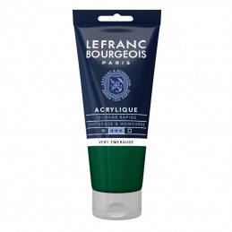 Acrilico Fine Lefranc&Bourgeois, 200 ml, Verde smeraldo