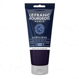 Acrilico Fine Lefranc&Bourgeois, 200 ml, Viola dioxazine