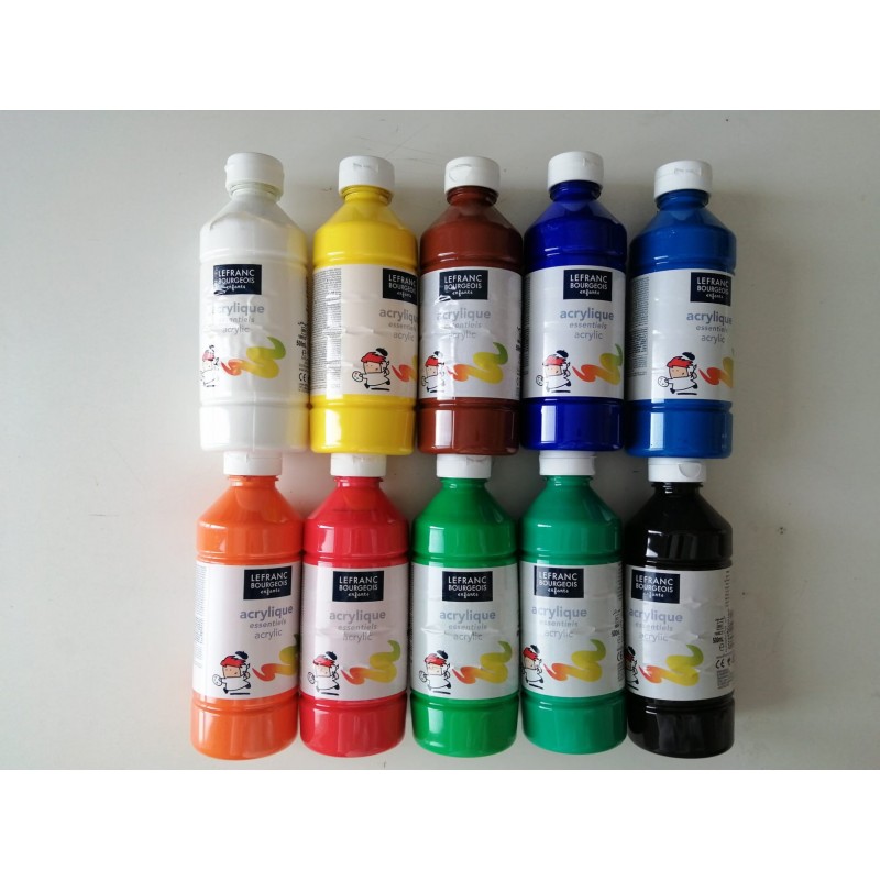 Confezione da 10 pezzi di Colori acrilici