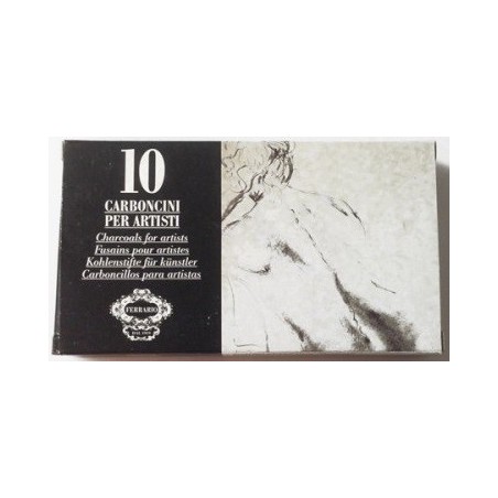 Ferrario 10 carboncini sanguigna