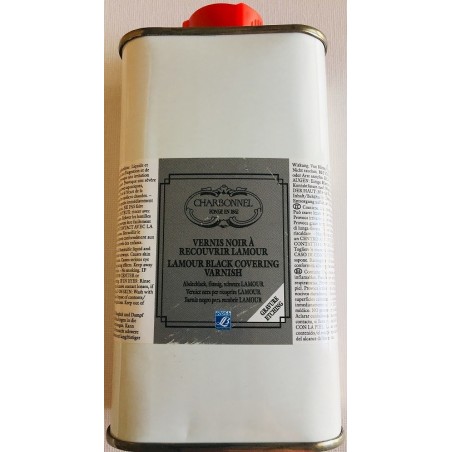 L&B Charbonnel Vernice nera di protezione Lamour flacone 250 ml