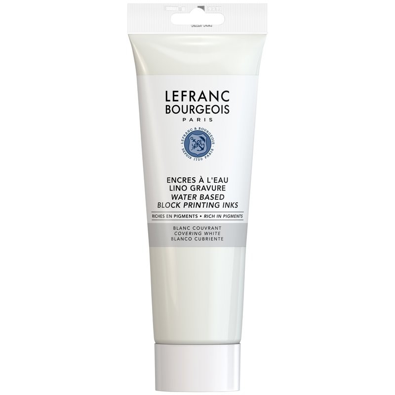 L&B C&CO cerneala linogravura, Covering white, 250 ml L&B C&CO cerneala linogravura, Covering white, 250 ml